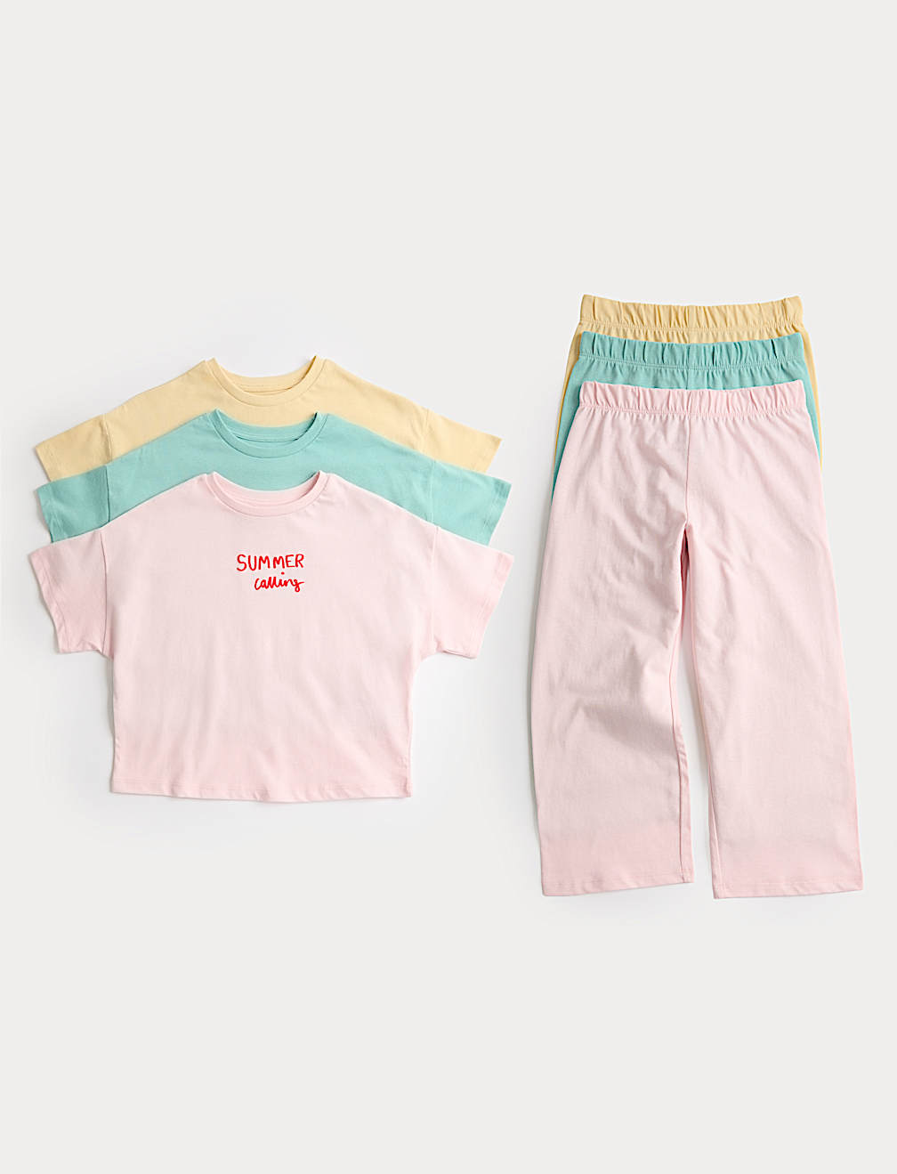 3 Pack Graphic Pyjama Set (1-8 Yrs)