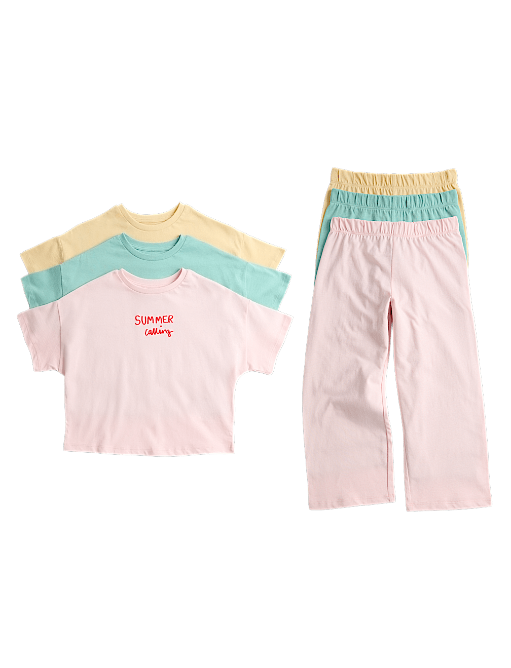 3 Pack Graphic Pyjama Set (1-8 Yrs)