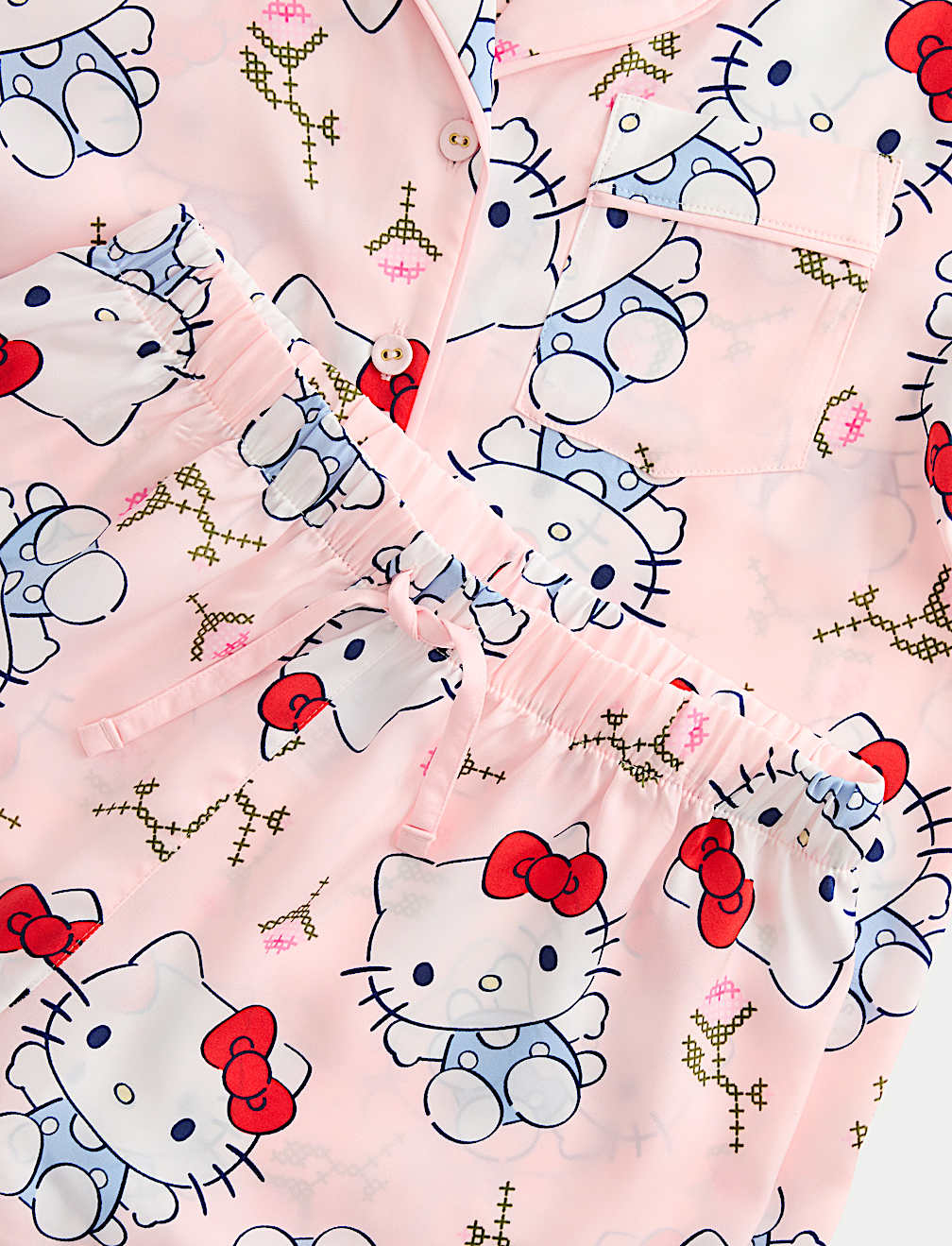 Hello Kitty&trade; Satin Pyjamas (6-16 Yrs)