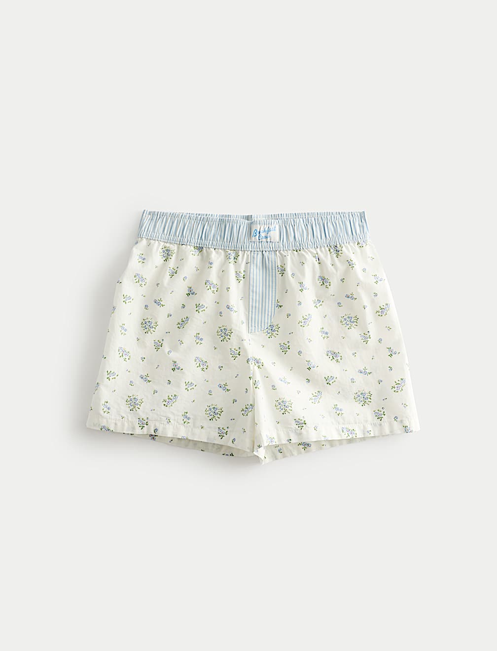 Pure Cotton Floral Pyjama Shorts (6-16 Yrs)