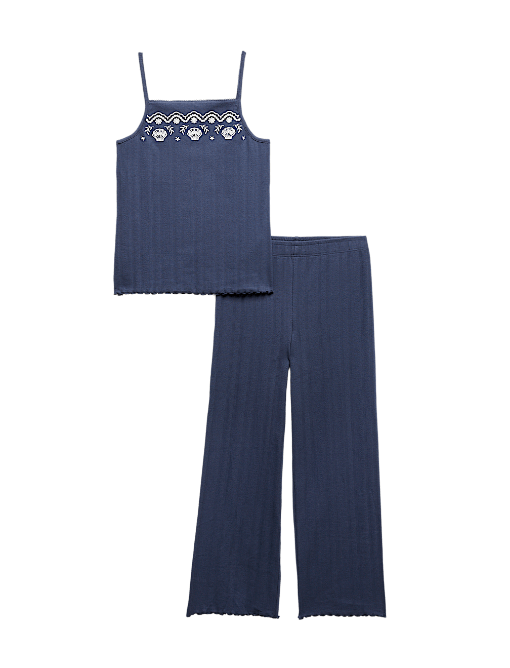 Kids' Cotton Rich Shell Pyjamas (6-16 Yrs)