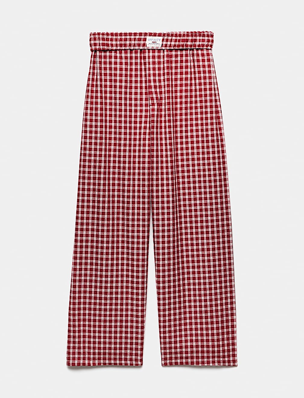 Pure Cotton Checked Pyjama Bottoms (6-16 Yrs)