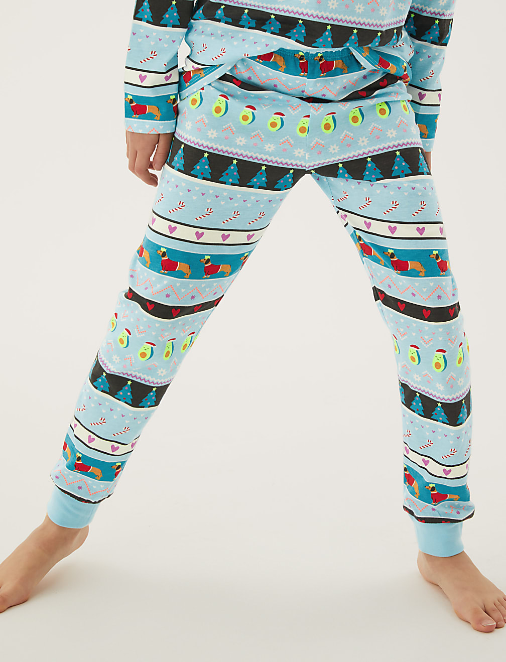 Pure Cotton Fair Isle Pyjamas (6-16 Yrs)