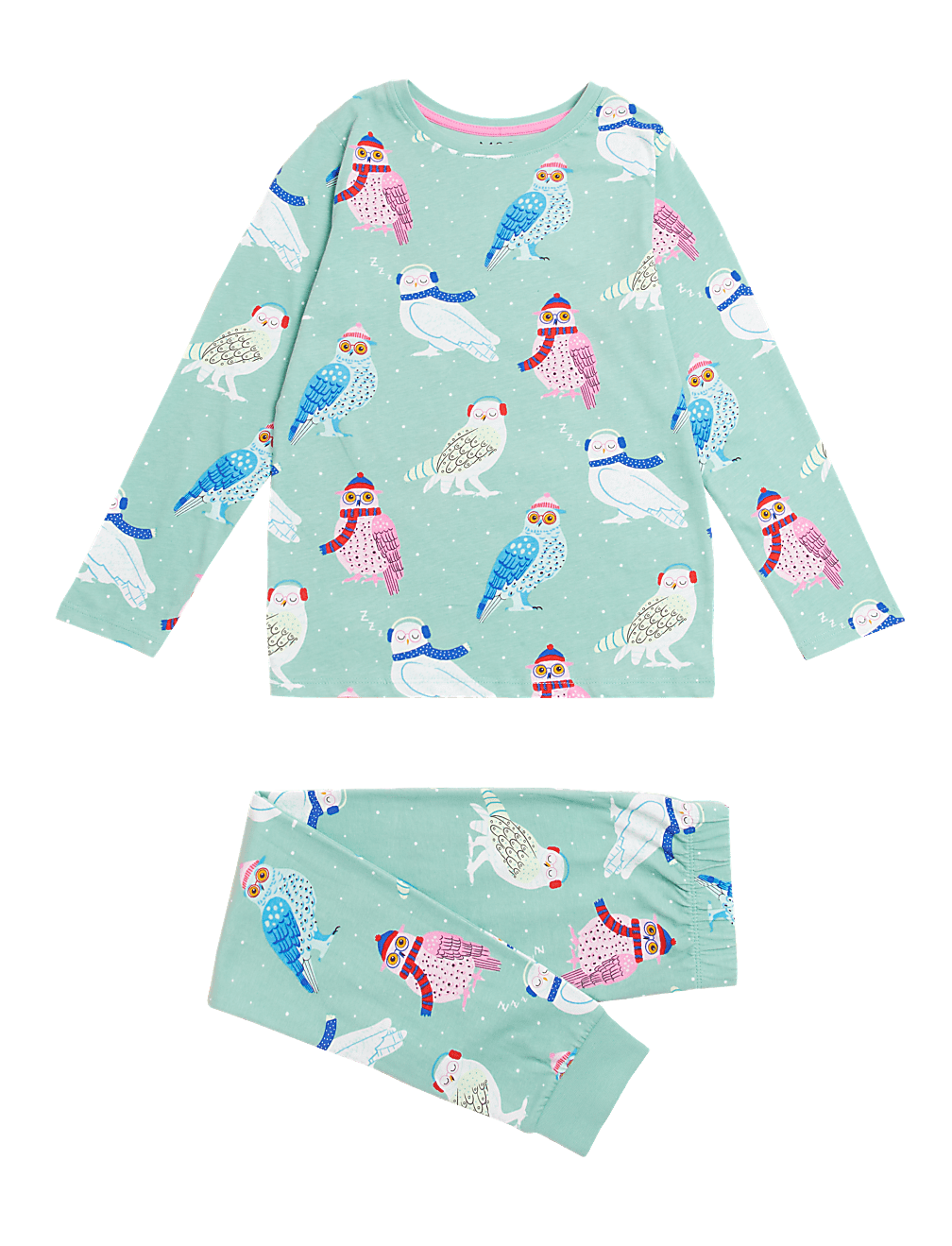 Pure Cotton Owl Pyjamas