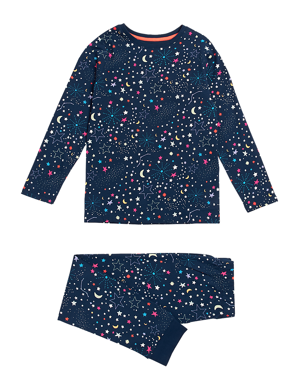 Pure Cotton Star Pyjamas (6-16 Yrs)