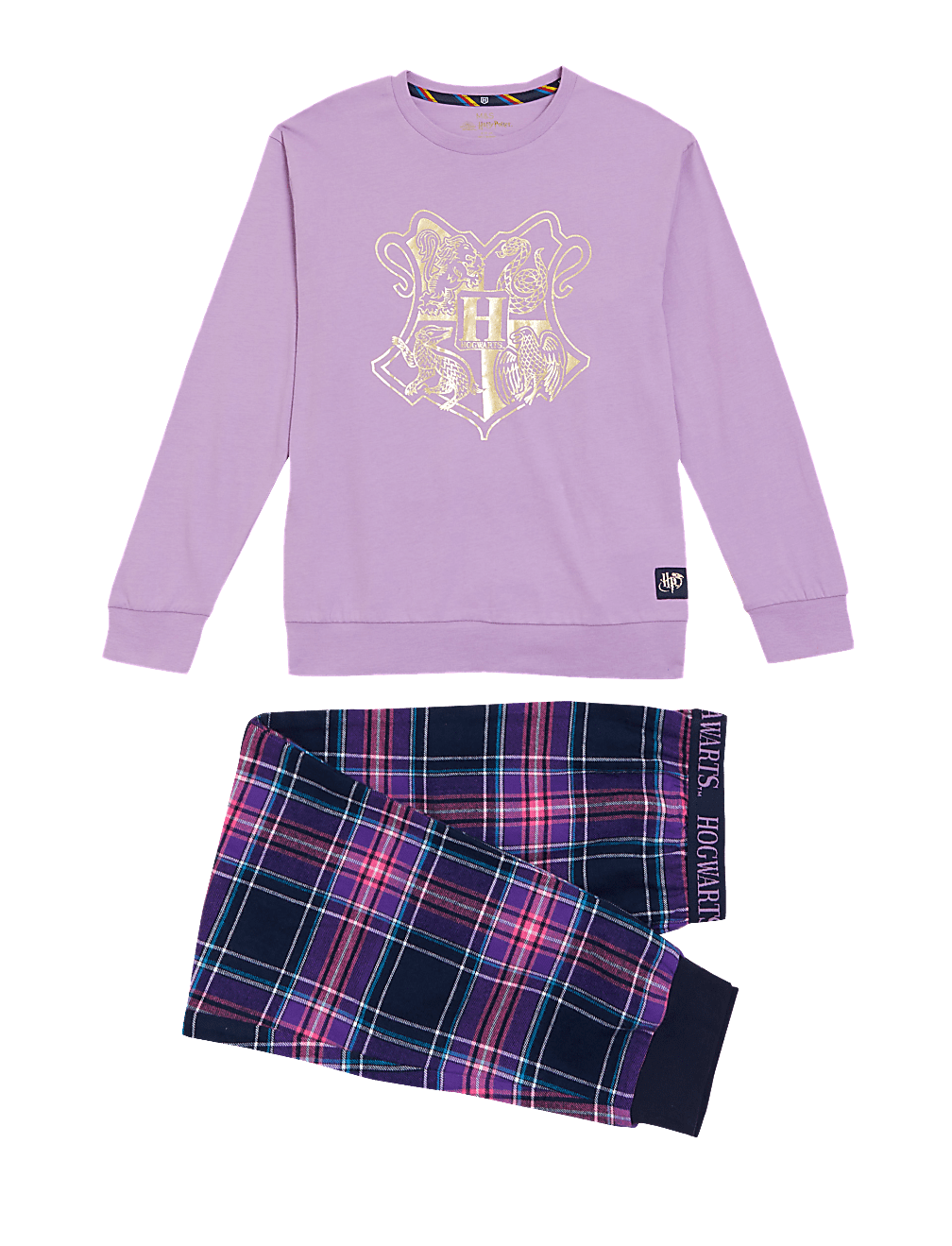 Harry Potter™ Pure Cotton Checked Pyjamas (2-16 Yrs)