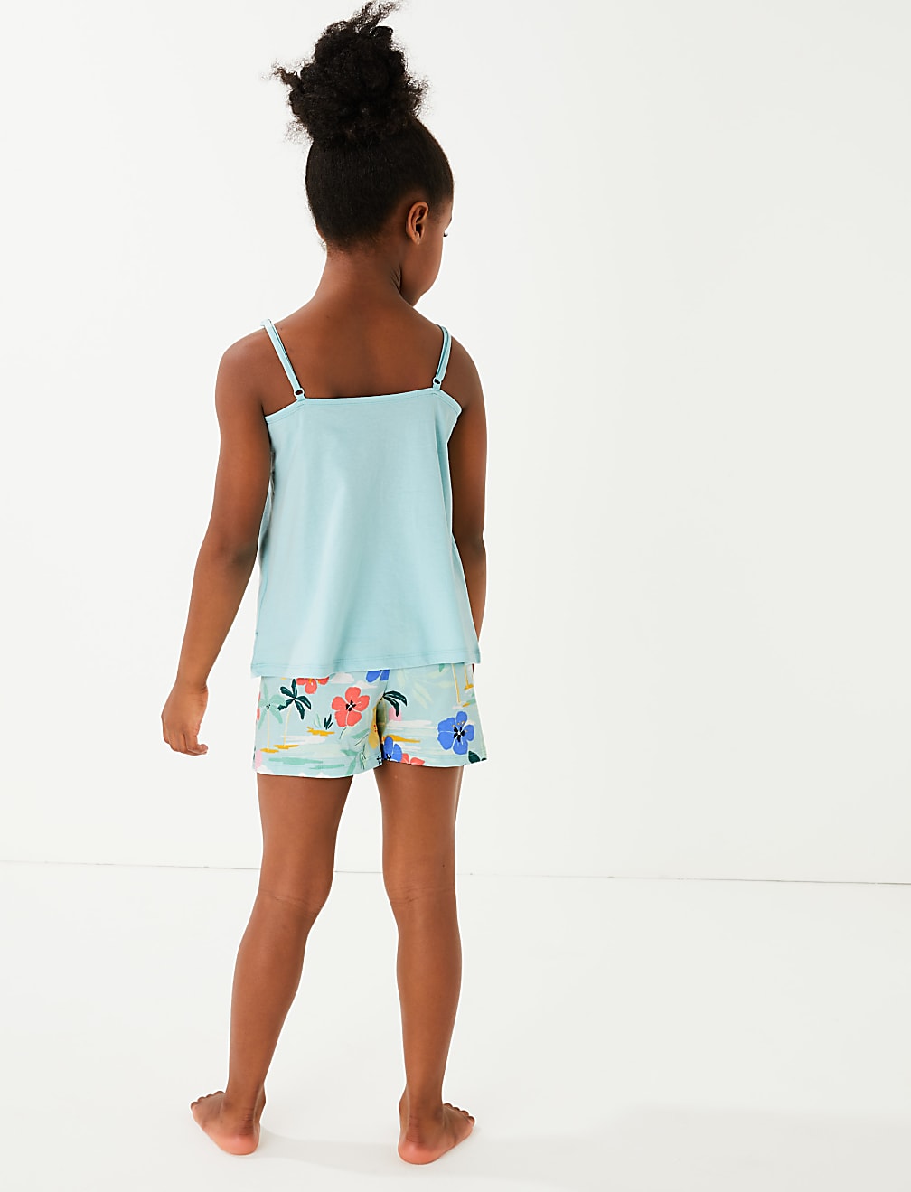 2 Pack Pure Cotton Slogan Short Pyjama Sets (6-16 Yrs)