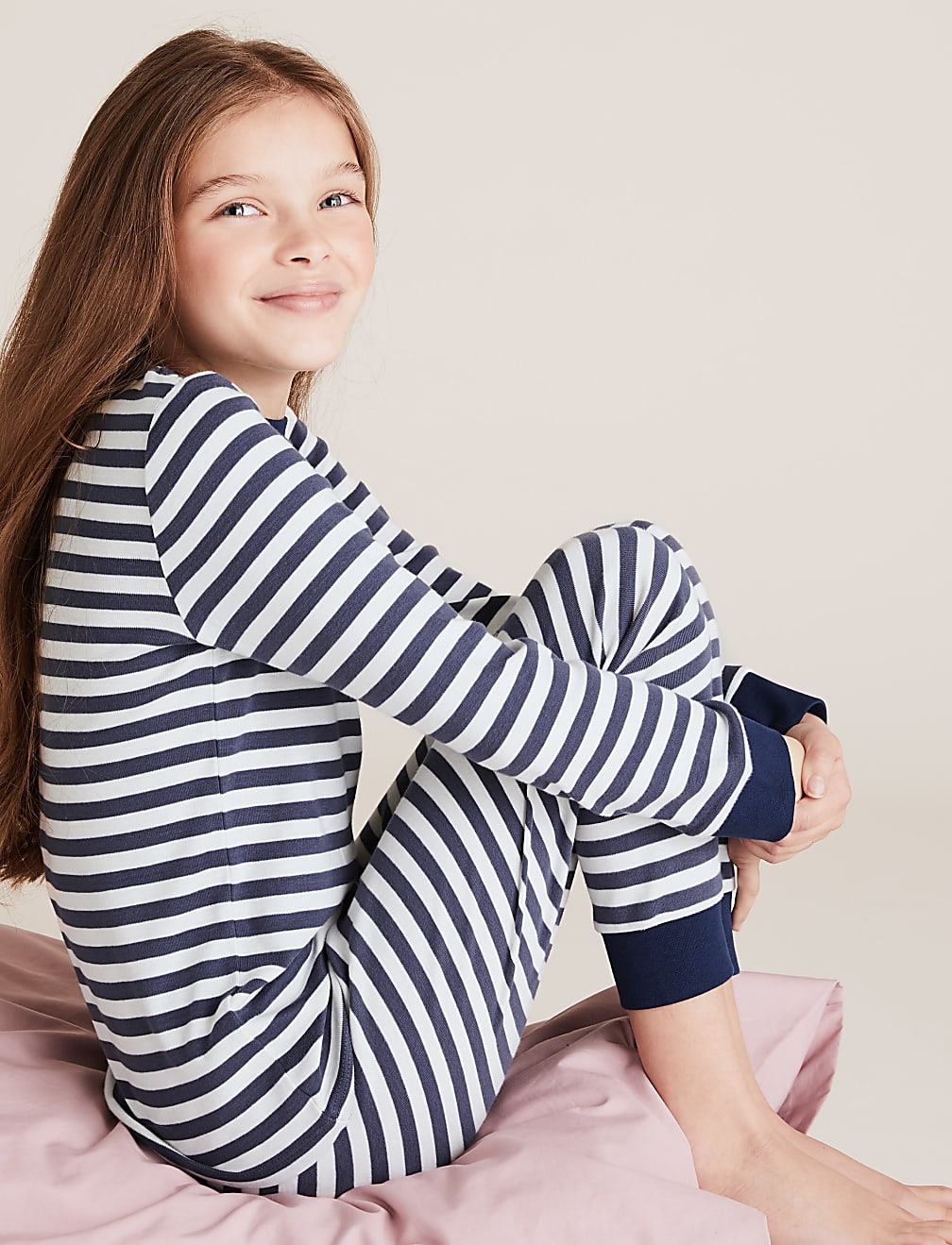 2pk Pure Cotton Floral Pyjama Sets (6-16 Yrs)