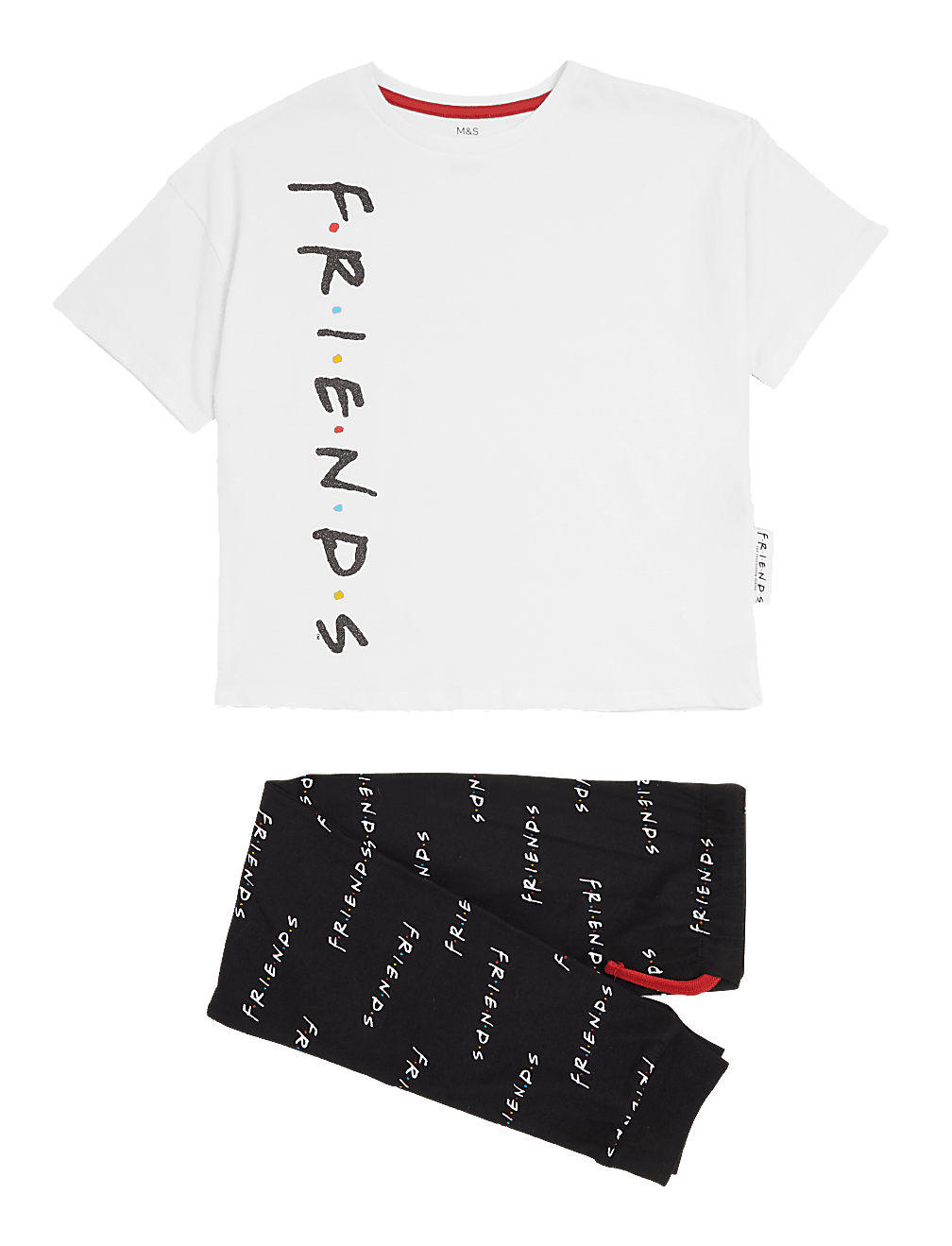 Friends™ Pure Cotton Pyjama Set (8-16 Yrs)