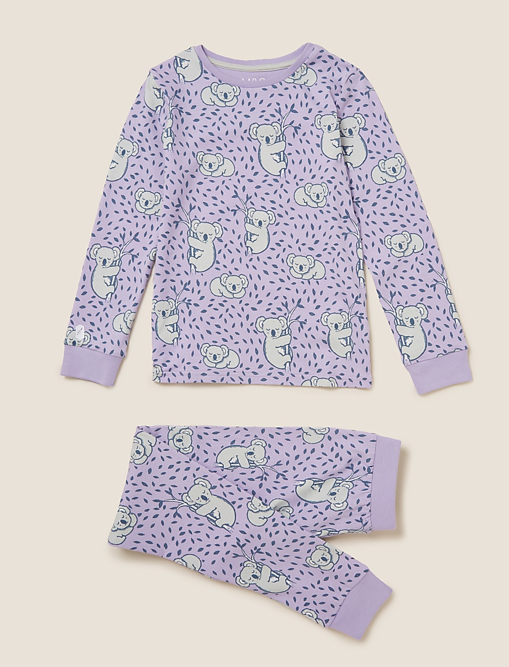 Cotton Koala Print Pyjama Set (7-16 Yrs)