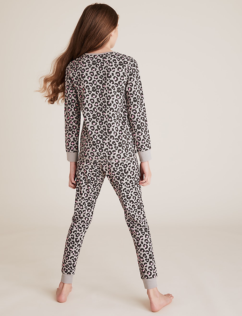 Cotton Leopard Pyjama Set (7-16 Yrs)