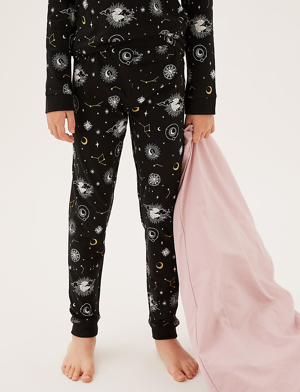 Cotton Constellation Print Pyjamas (7-16 Yrs)