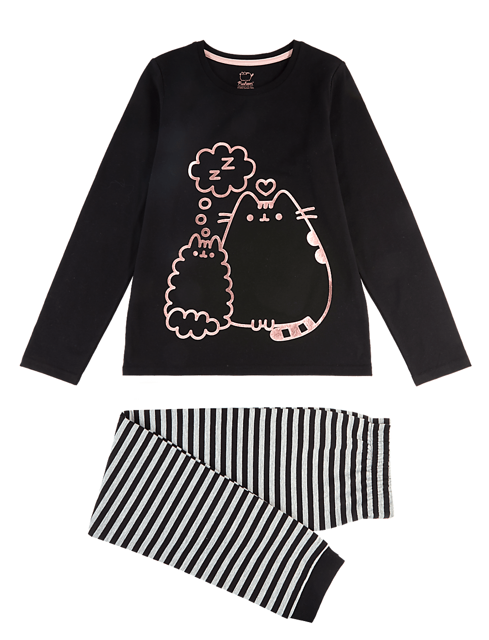 Cotton Pusheen Pyjama Set (9-16 Yrs)