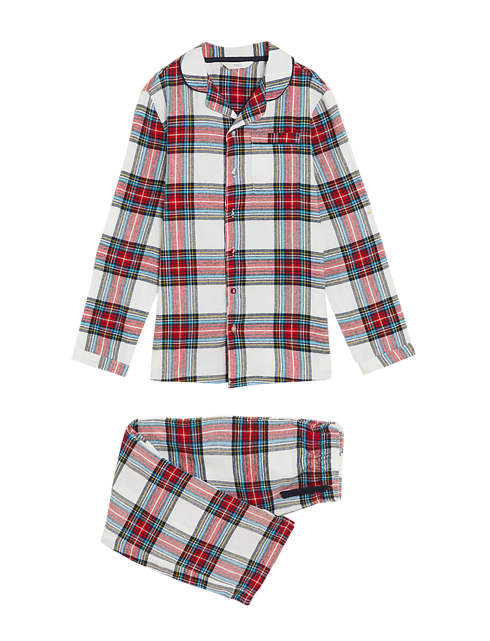 Pure Cotton Checked Pyjamas