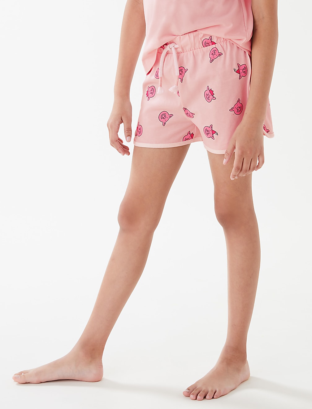 Pure Cotton Percy Pig&trade; Short Pyjama Set (2-16 Yrs)