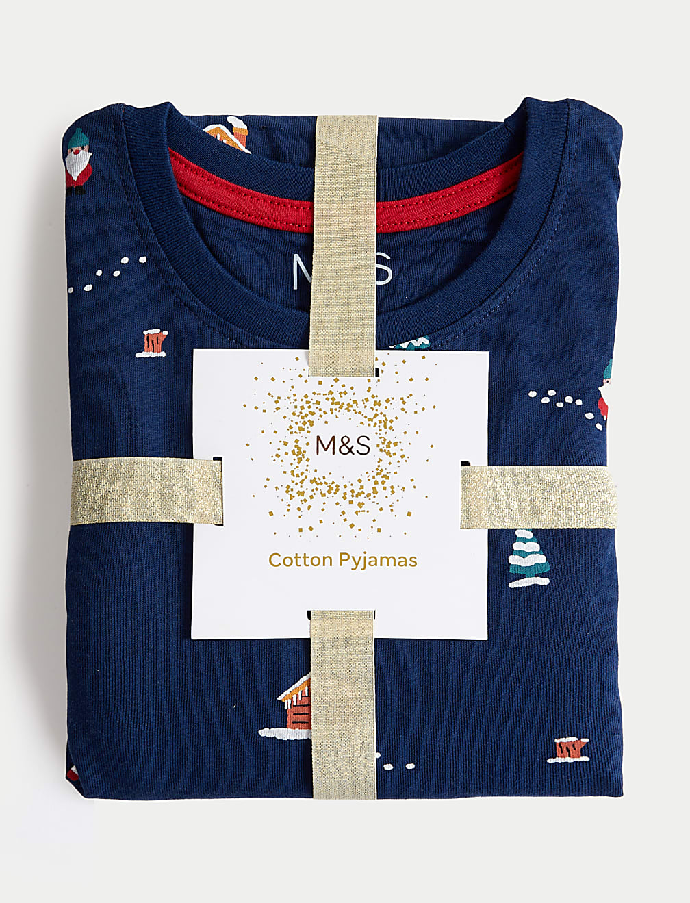 Pure Cotton North Pole Christmas Pyjamas (1-8 Yrs)