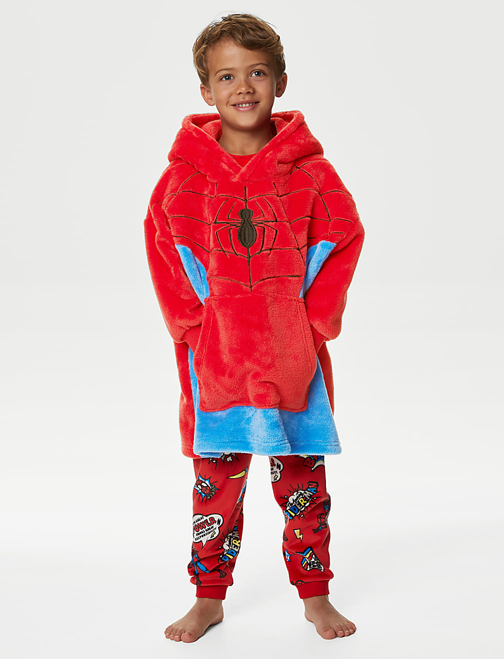 Spider-Man™ Oversized Fleece Hoodie (3-8 Yrs)