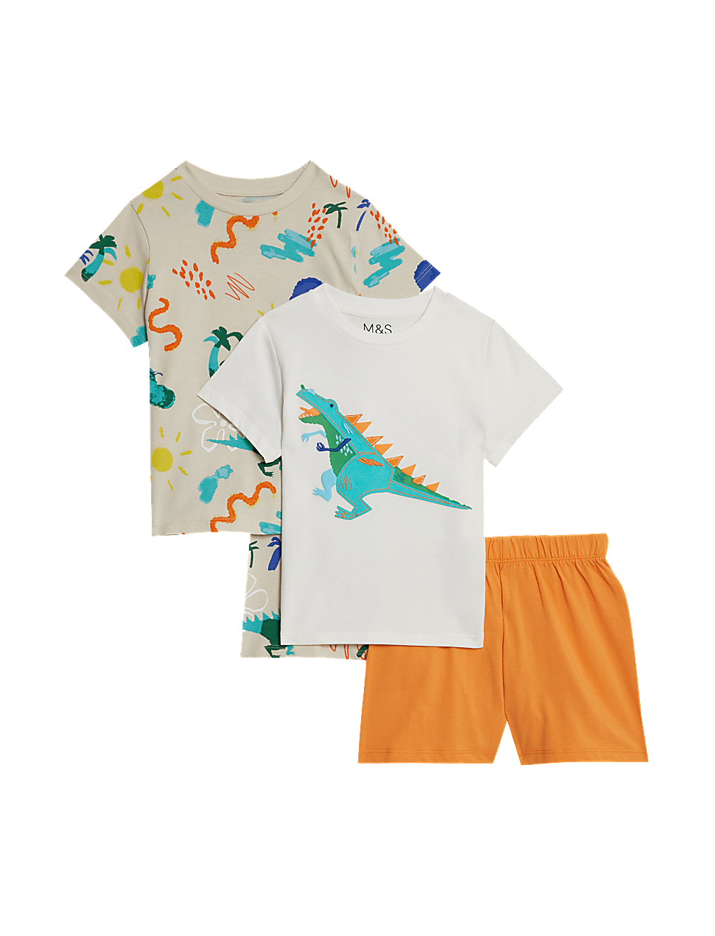 2pk Pure Cotton Pyjama Sets (1-8 Yrs)