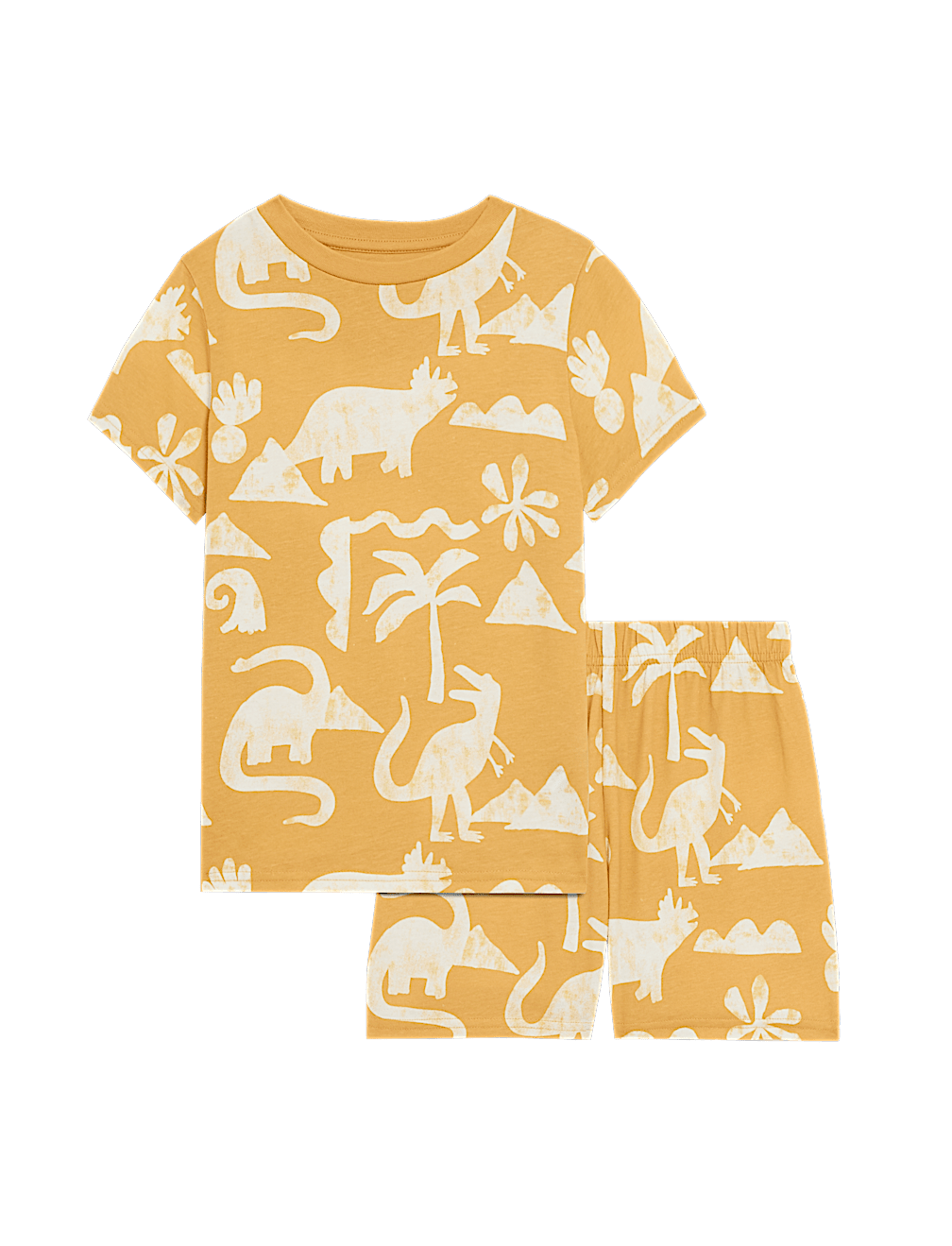 Pure Cotton Dinosaur Short Pyjamas (1-3 Yrs)