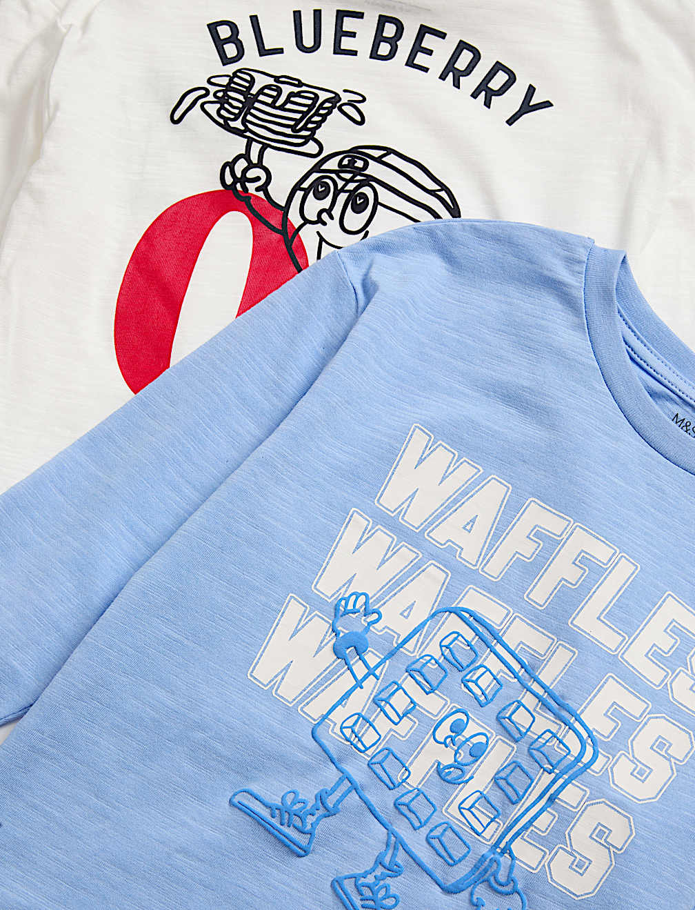 2pk Pure Cotton Graphic Pyjama Sets (1-8 Yrs)