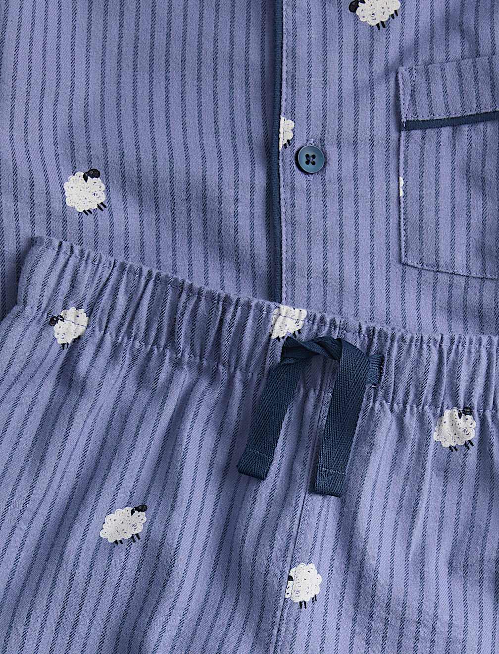 Pure Cotton Sheep Pyjamas (9 Mths - 8 Yrs)