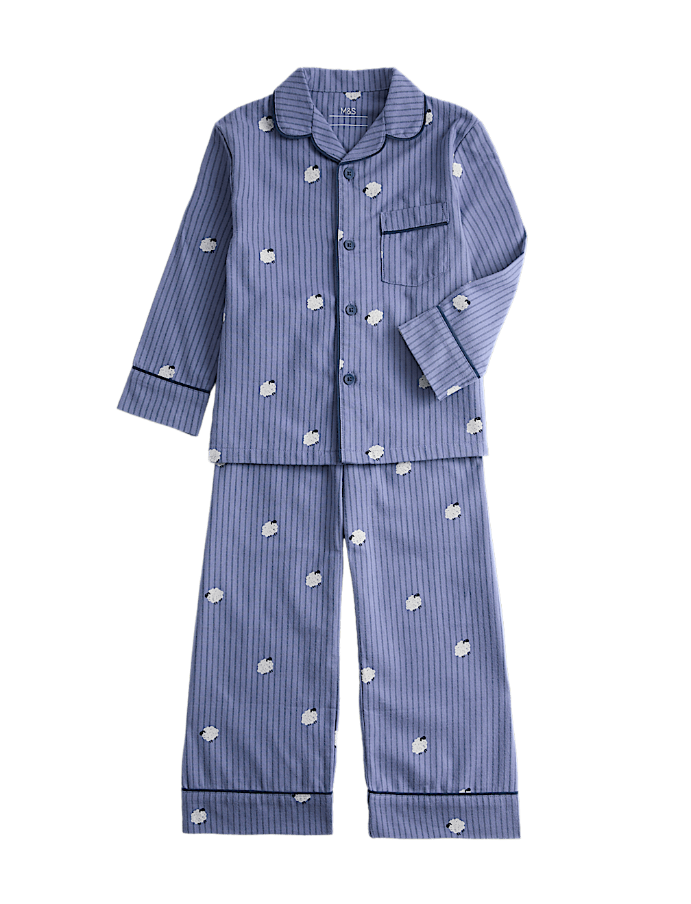 Pure Cotton Sheep Pyjamas (9 Mths - 8 Yrs)