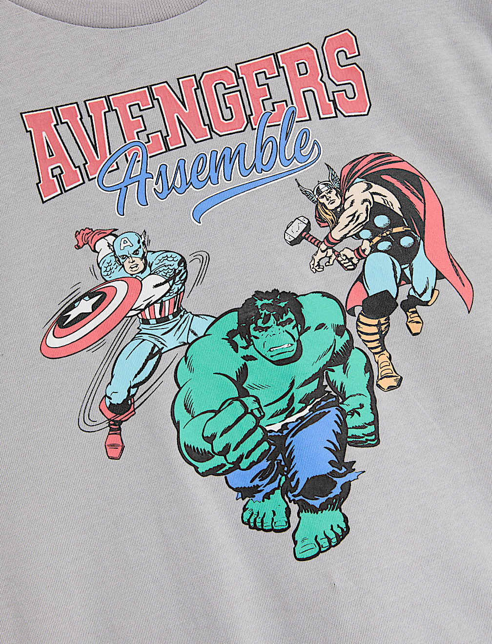 KIDS 2PK COTTON RICH MARVEL TM PJ 1-12YR