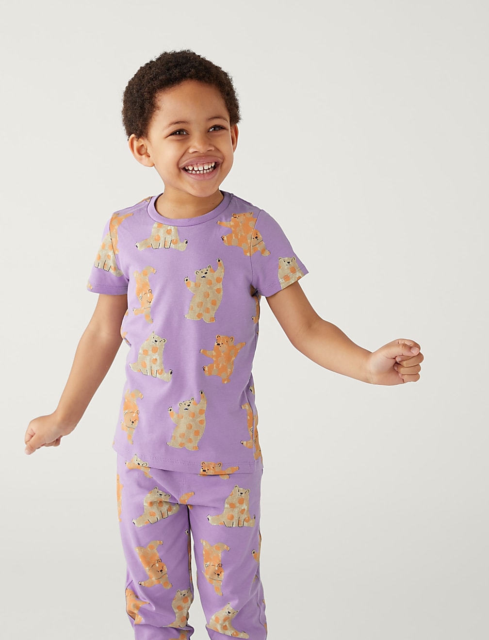 3pk Cotton Rich Animal Pyjama Sets