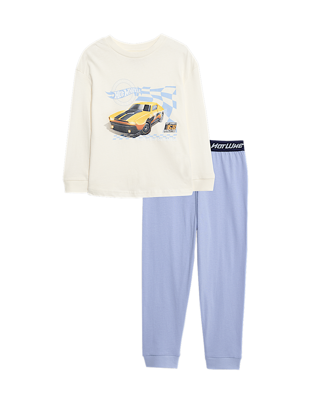 Pure Cotton Hot Wheels&trade; Pyjamas (2-8 Yrs)