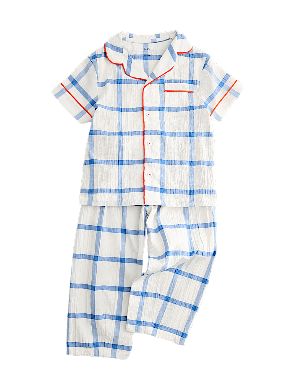 Woven Checked Revere Pyjamas (9 Mths-8 Yrs)
