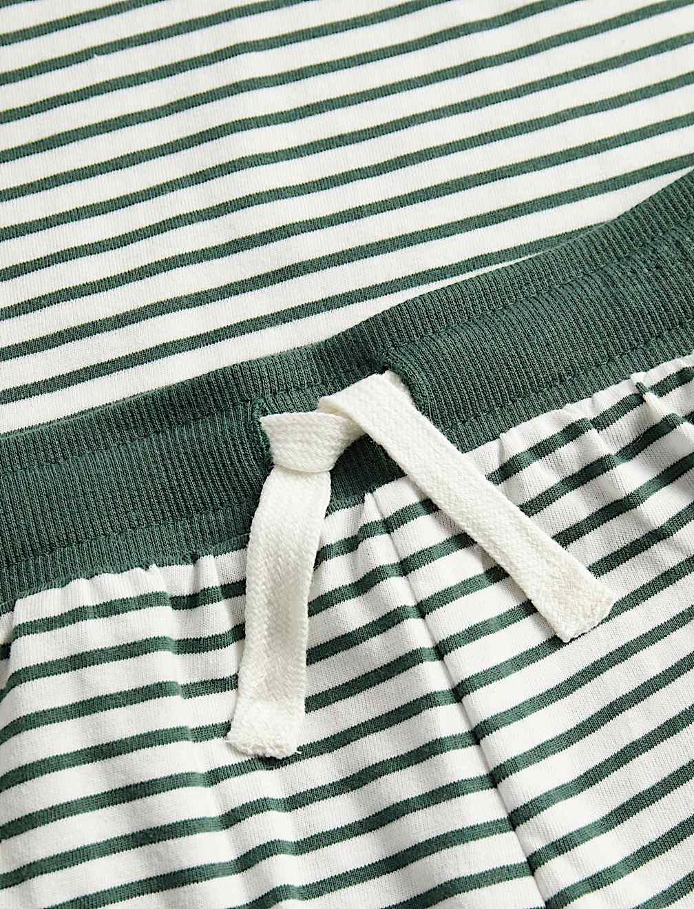 Kids' Striped Badge Short Pyjamas (1-8 Yrs)