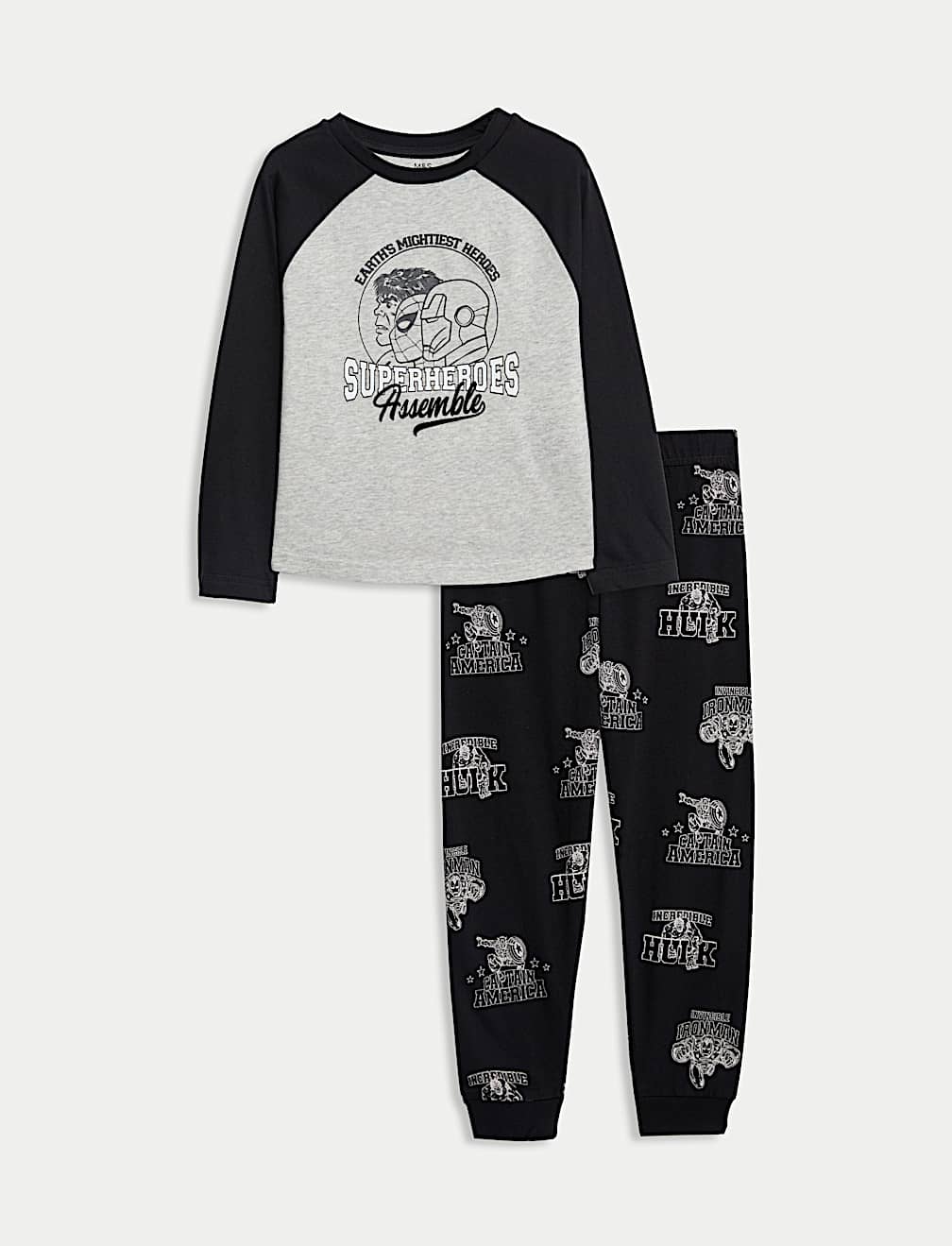 Pure Cotton Marvel Avengers™ Pyjamas (3-12 Yrs)