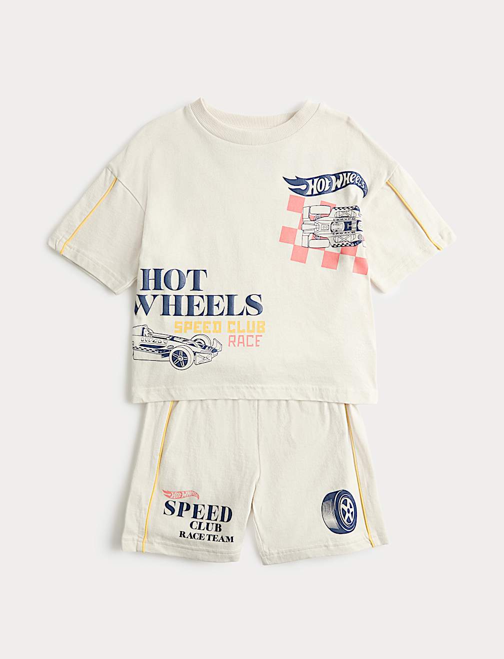 Pure Cotton Hot Wheels&trade; Pyjamas (1-8 Yrs)