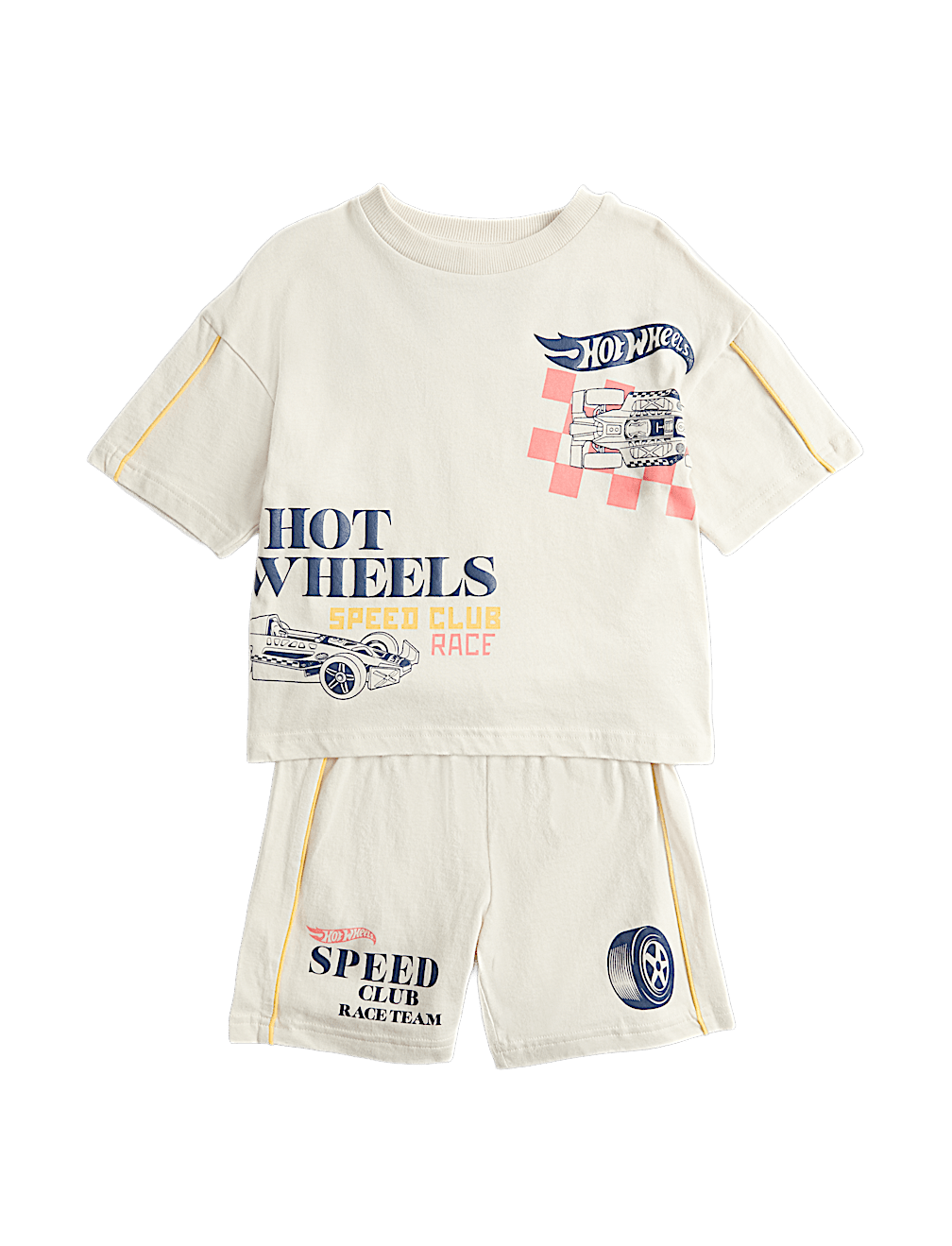 Pure Cotton Hot Wheels&trade; Pyjamas (1-8 Yrs)