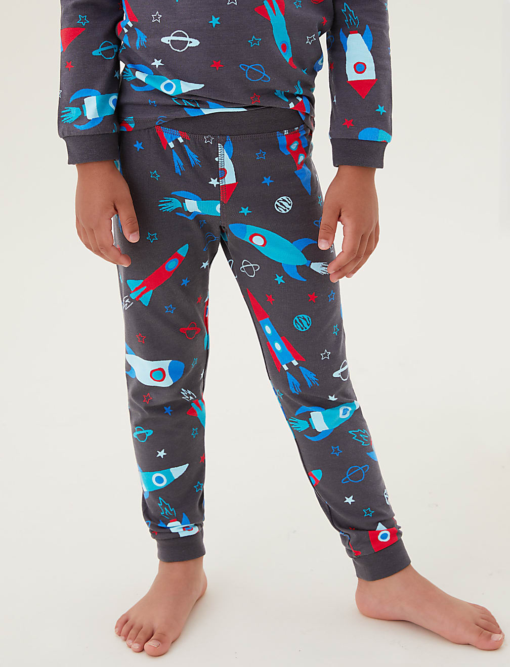 Cotton Rich Space Pyjamas (1-7 Yrs)