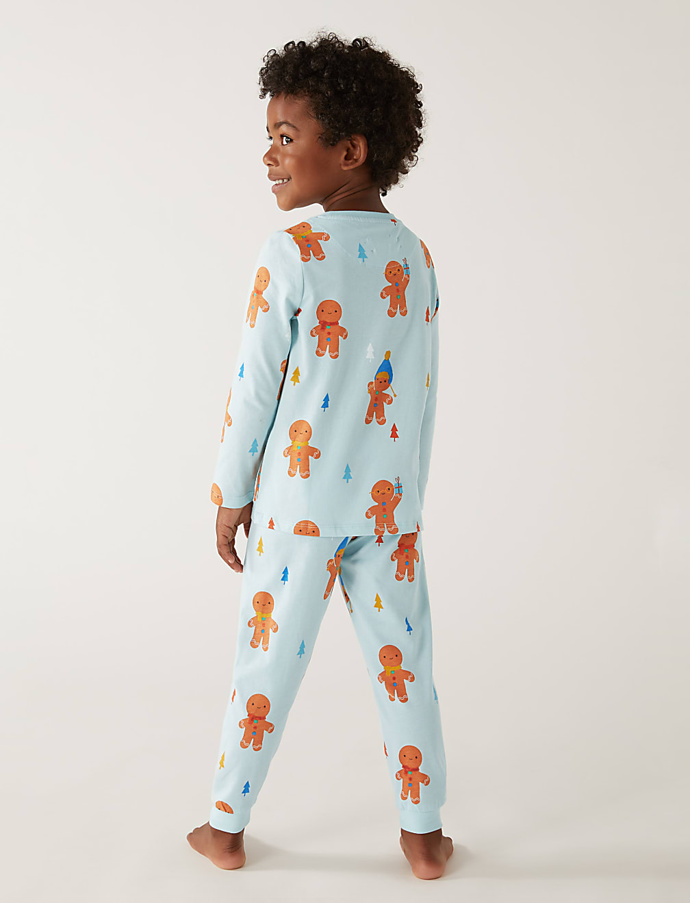 Pure Cotton Gingerbread Man Pyjamas
