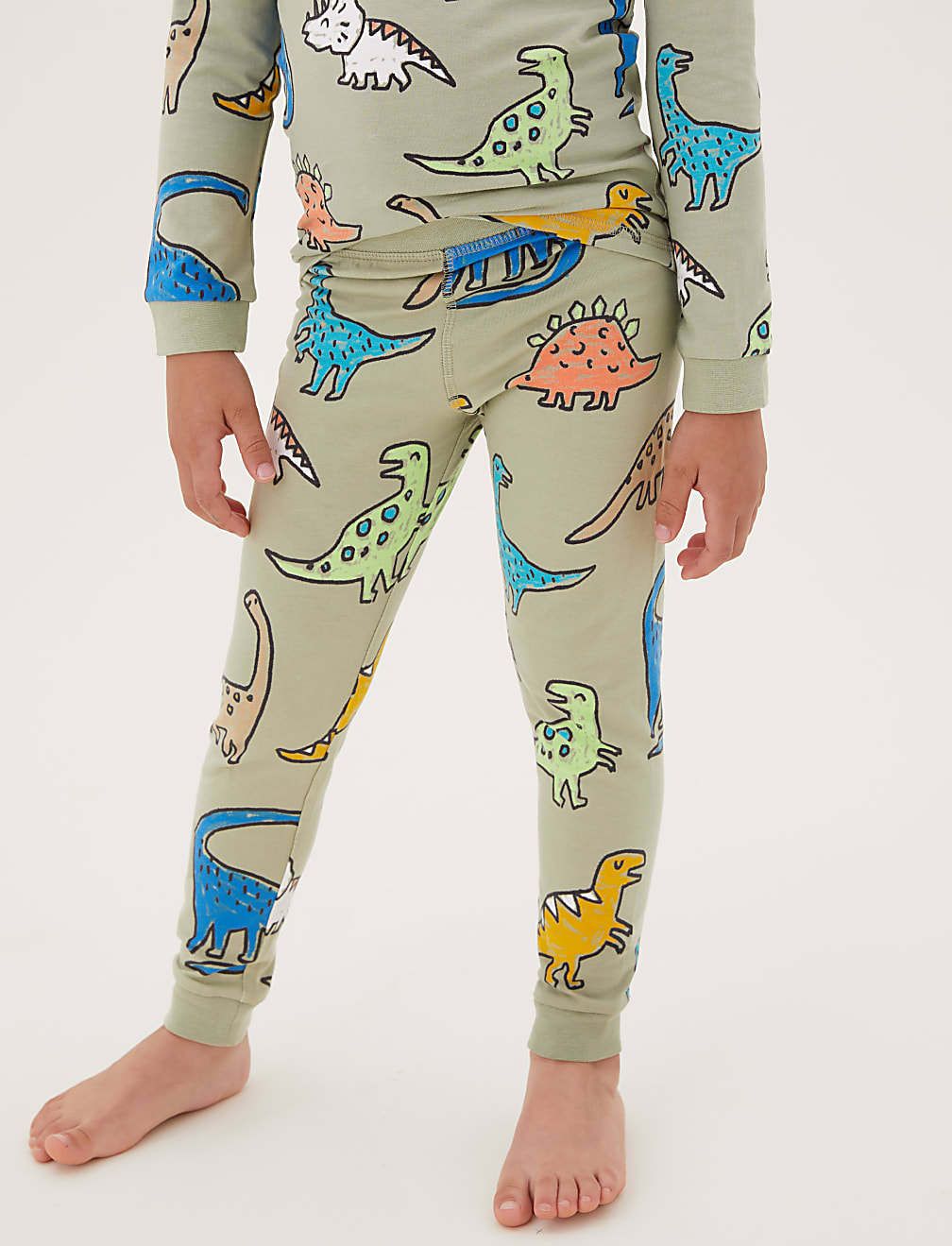 Cotton Rich Dinosaur Pyjamas (1-7 Yrs)