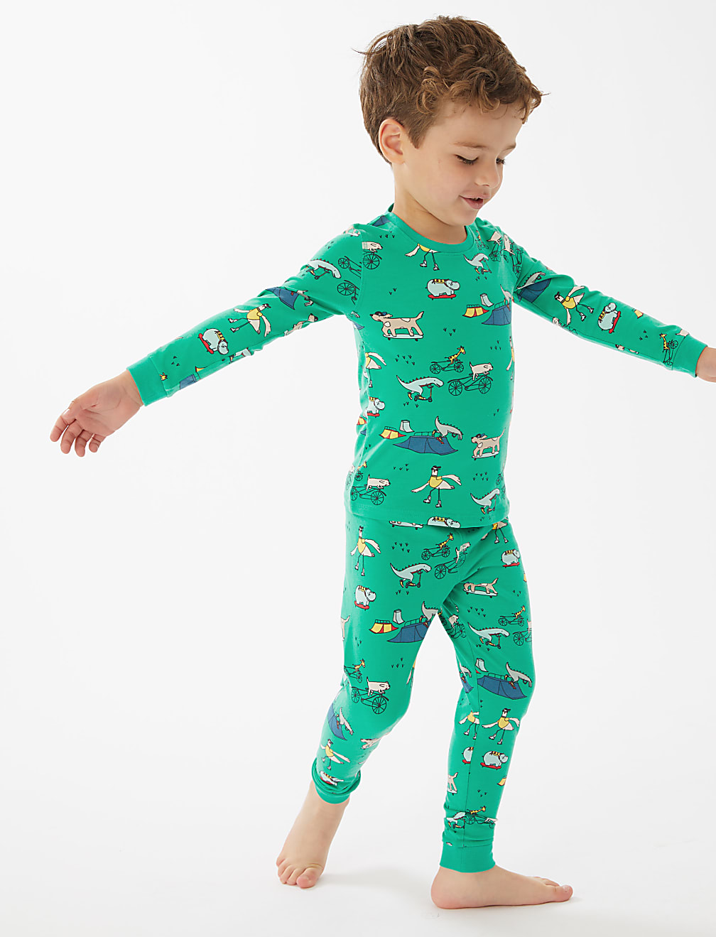 Cotton Rich Animal Pyjamas (1-7 Yrs)