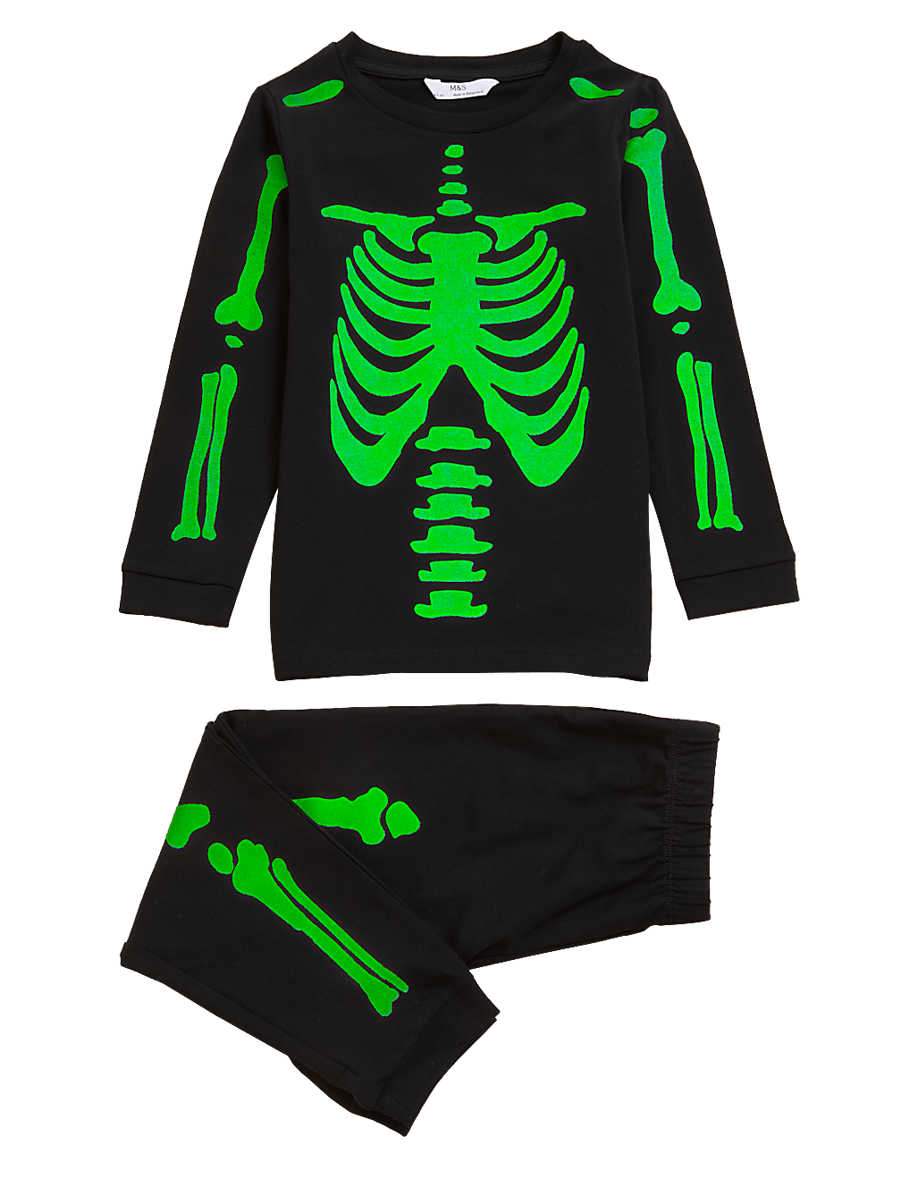 Glow In The Dark Skeleton Pyjamas