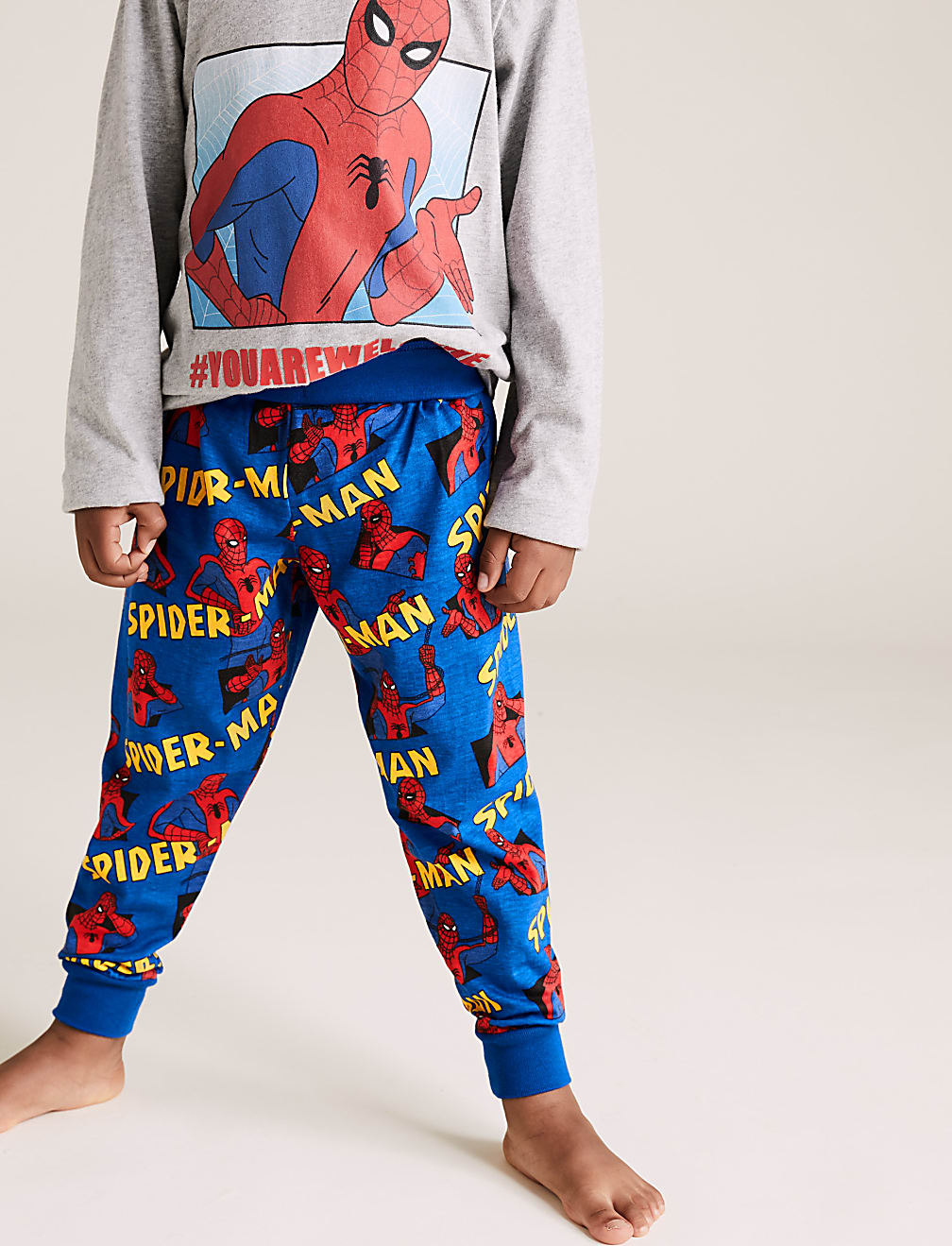 Pure Cotton Spider-Man™ Pyjama Set (3-8 Yrs)
