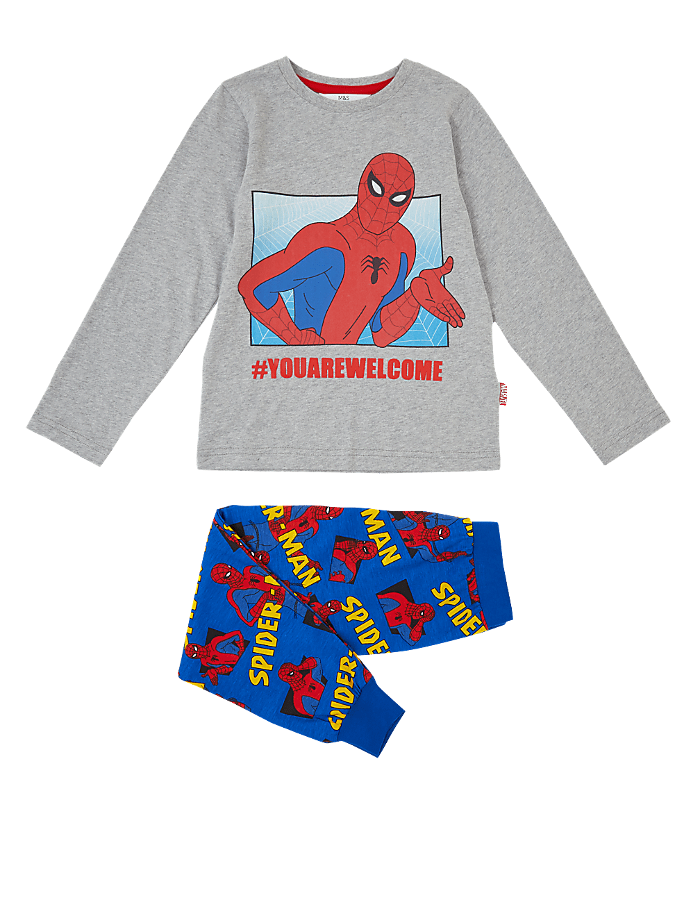 Pure Cotton Spider-Man™ Pyjama Set (3-8 Yrs)