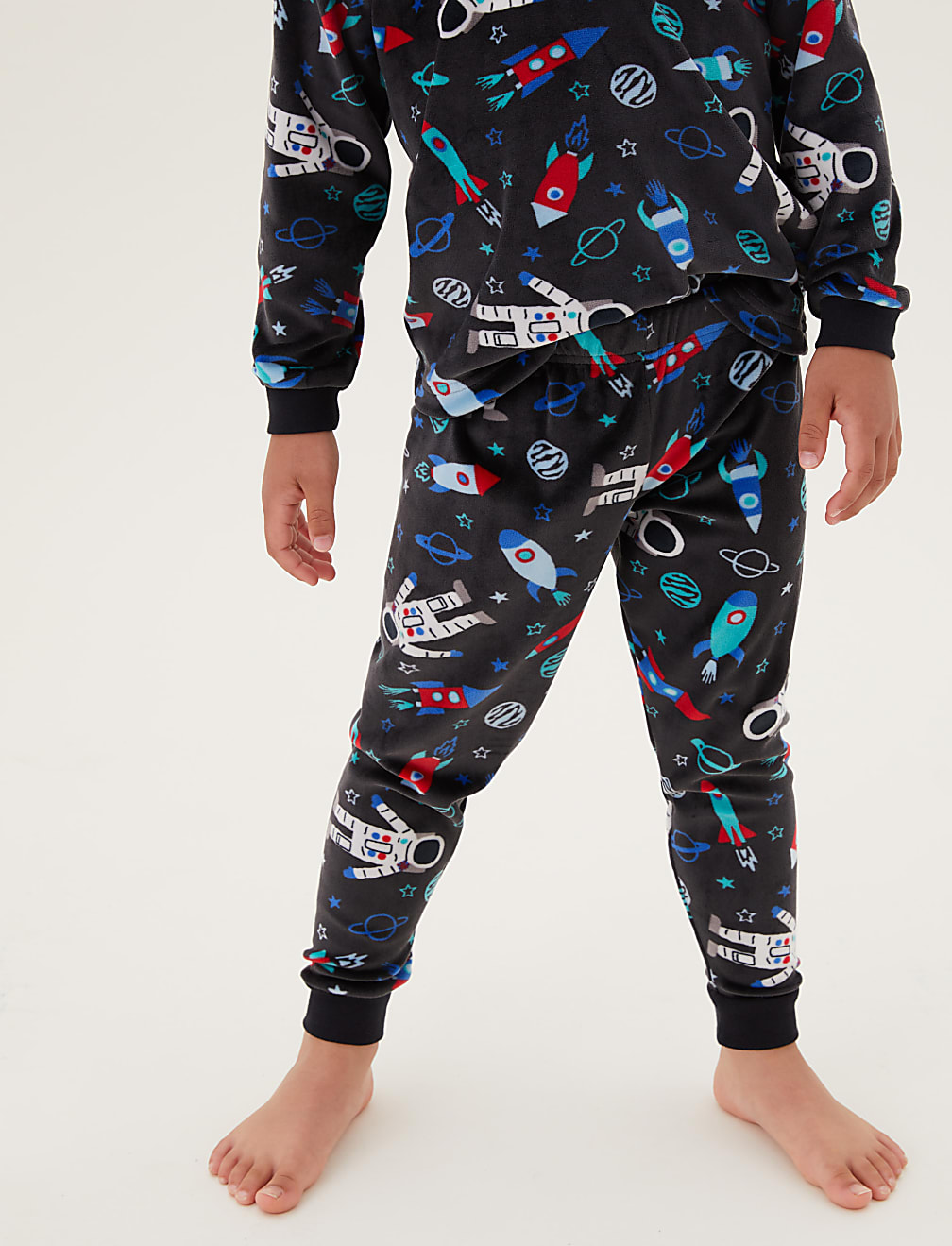 Velour Space Pyjamas (1 - 7 Yrs)
