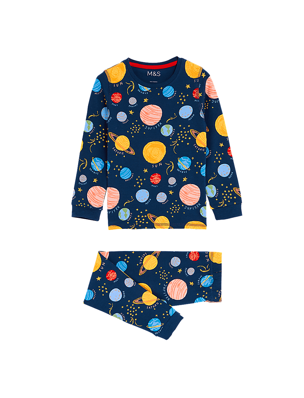 Cotton Rich Space Pyjamas (1-8 Yrs)