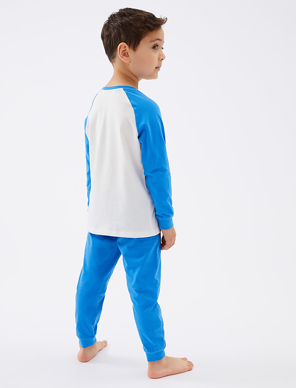 2 Pack Pure Cotton Transport Pyjama Sets (1-7 Yrs)