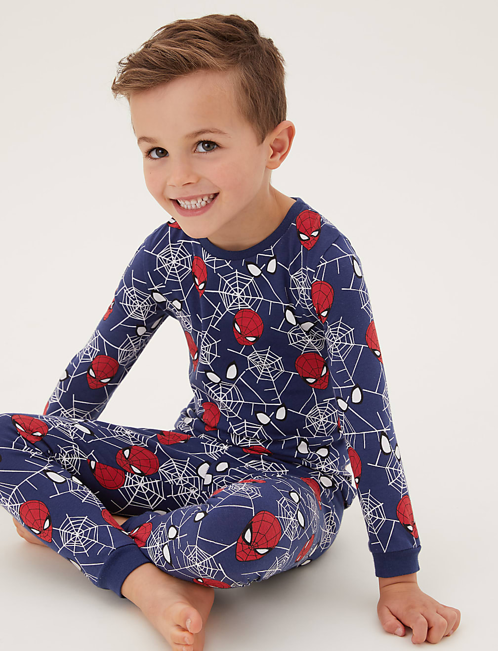 Spider-Man™ Cotton Rich Pyjamas (2-8 Yrs)