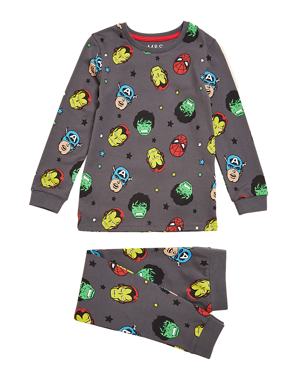 Marvel™ Cotton Pyjamas (3-12 Yrs)