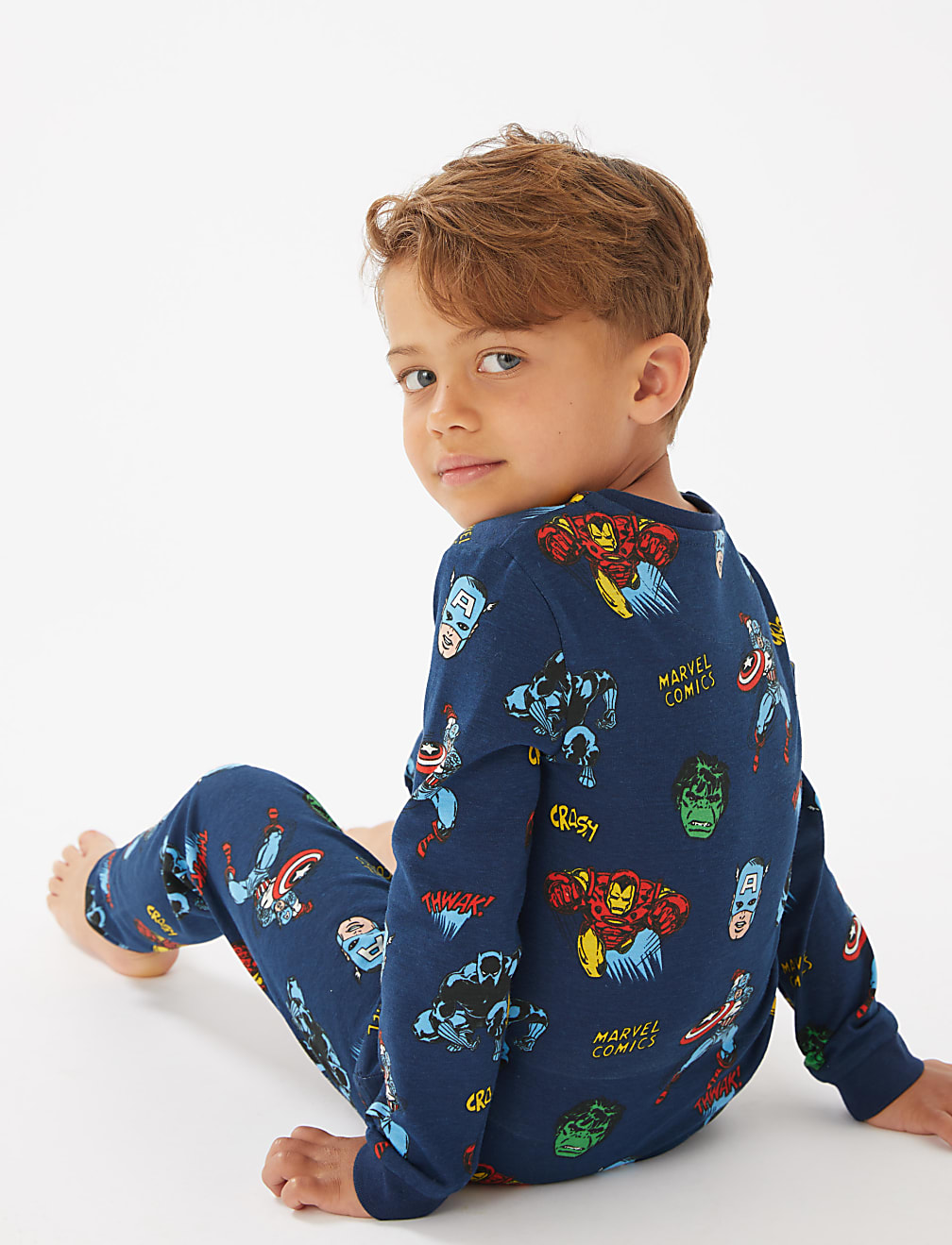 Baby marvel pyjamas deals