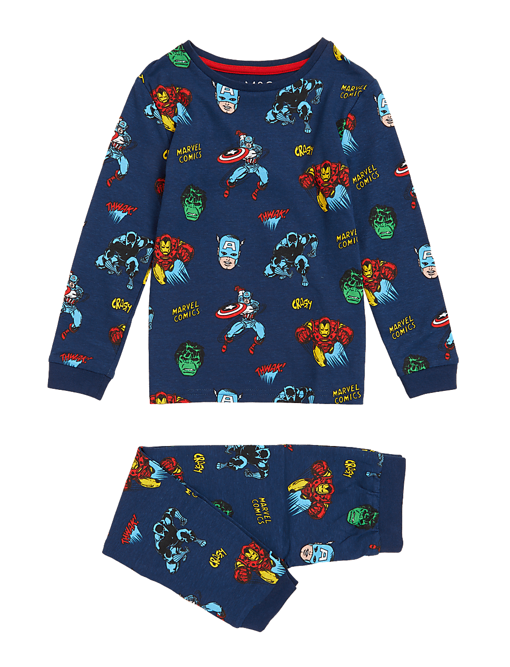 Marvel Pyjamas 3 12 Yrs