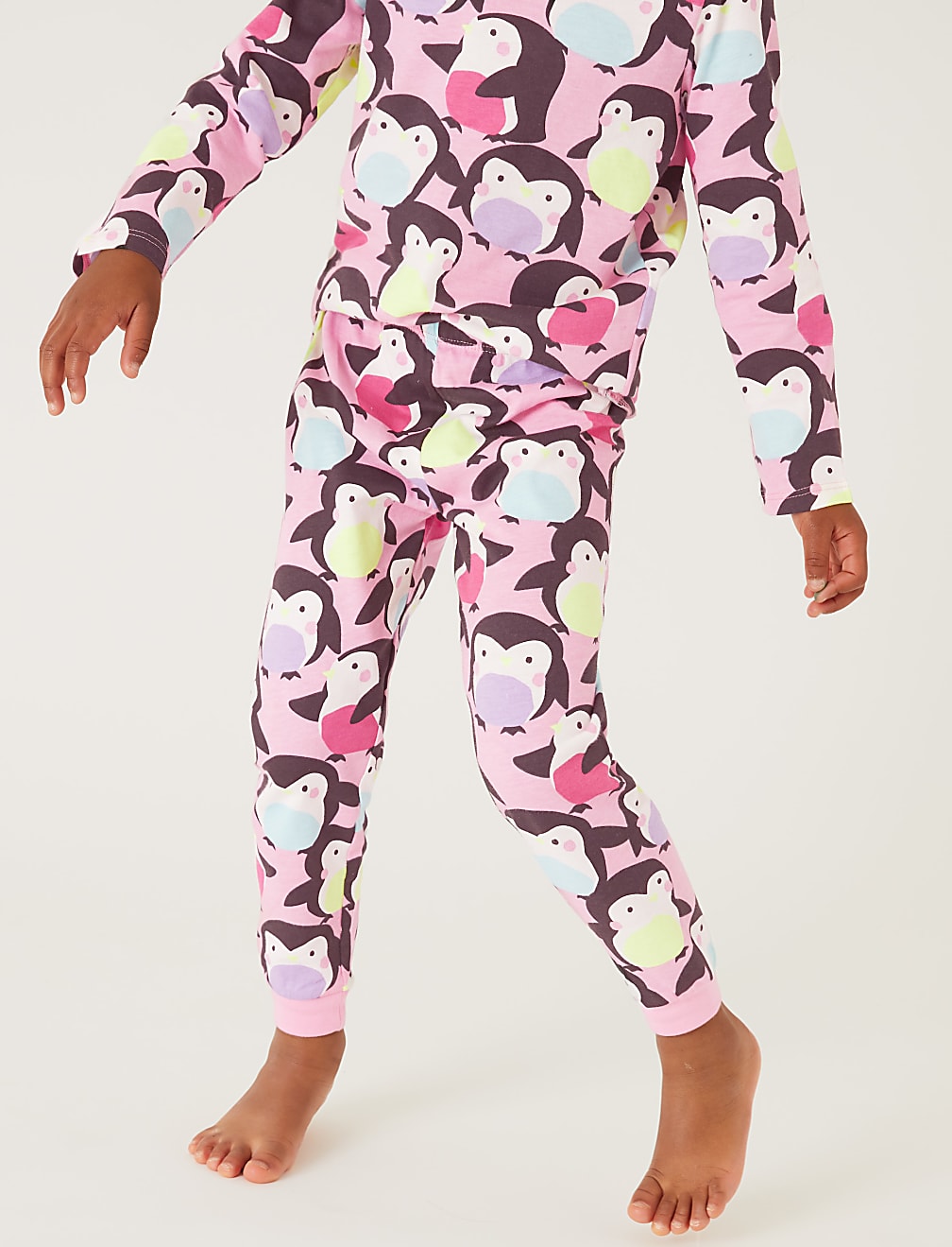 Pure Cotton Penguin Pyjamas (1-7 Yrs)