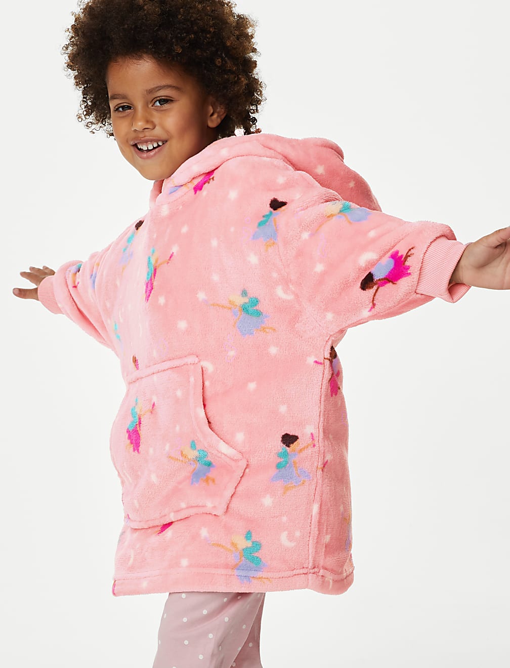 Fairy Fleece Oversized Hoodie (3-8 Yrs)